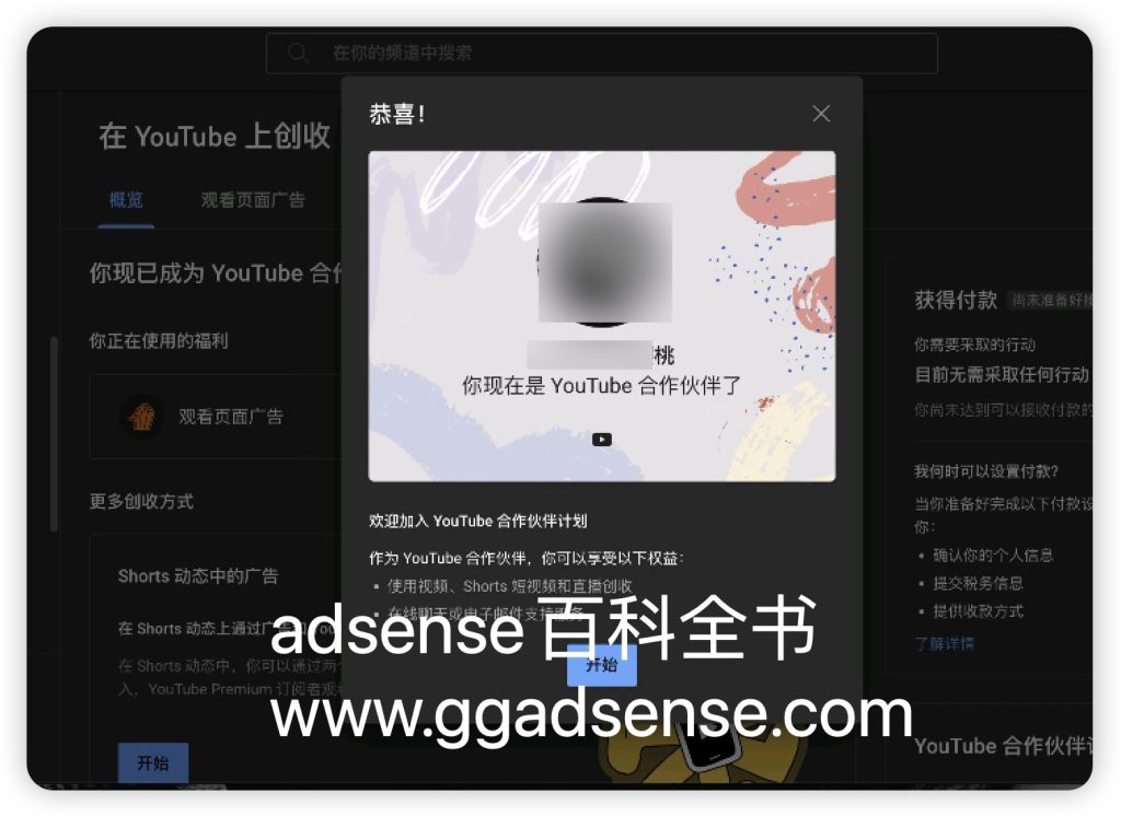 图片[4]-youtube频道获利开通问题，你关联的adsense账号未获批准如何解决-GG联盟挑战